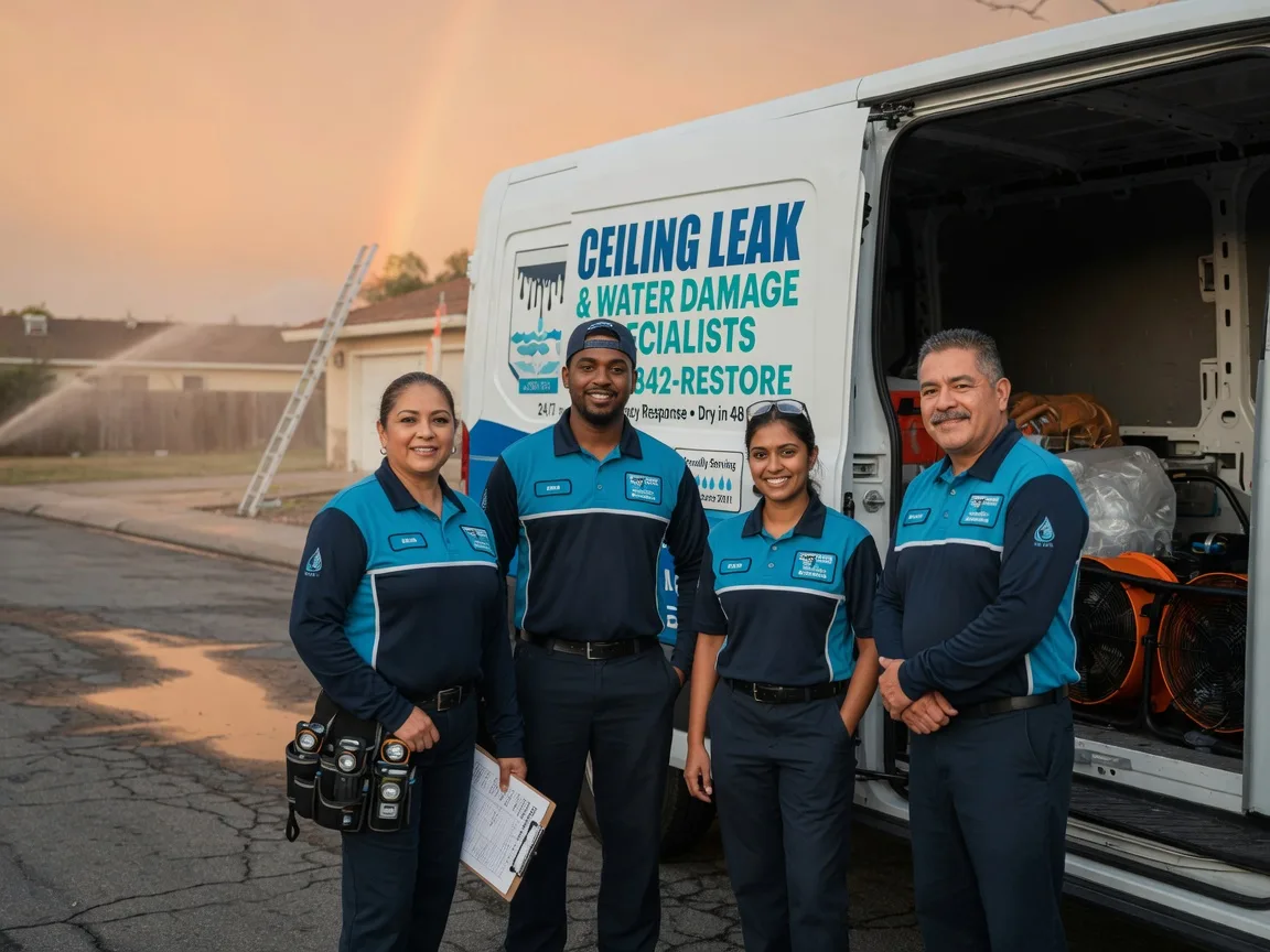Ceiling Leak Cleanup company in Lake Ariel, PA