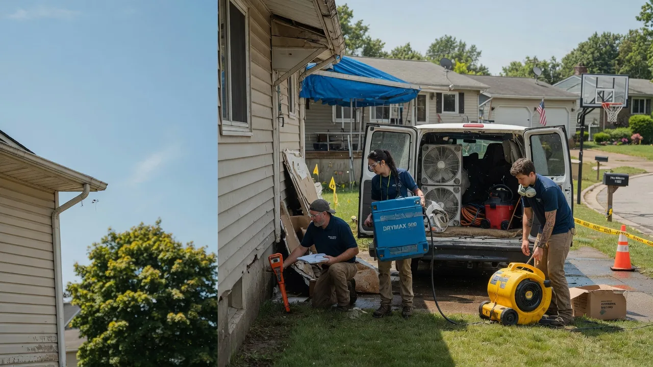 Ceiling Leak Cleanup in Lake Ariel, PA near me